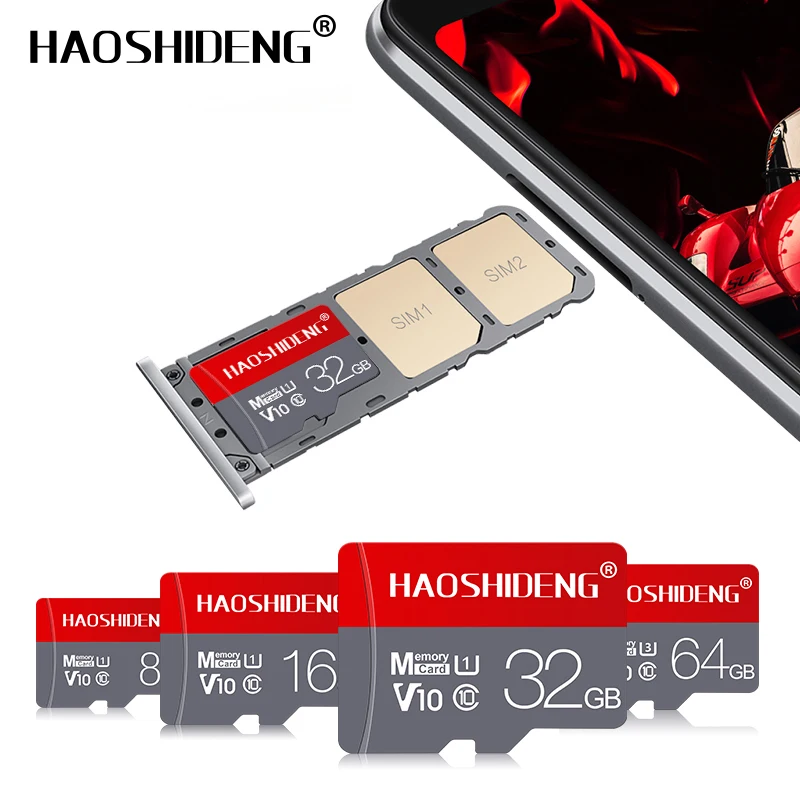 Micro SD карта класс 10 64 Гб 128 ГБ SDXC флэш-карты памяти 4 ГБ 8 ГБ 16 ГБ 32 ГБ SDHC cartao de memoria Microsd TF карта для смартфона