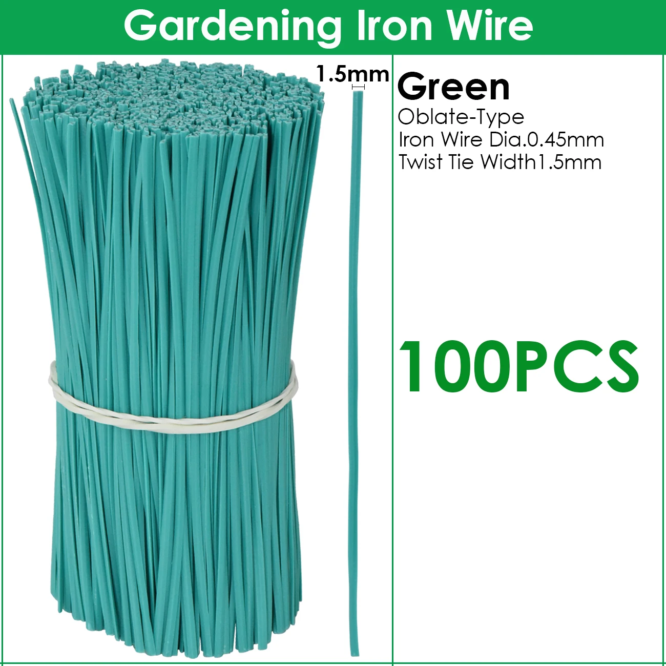 Filo Da Giardino Verde 100 Metri - Fascette Per Piante, Legatura Cavi E Supporto Piante - Foto 11