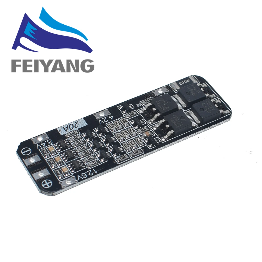 10 шт. 3S 20A литий ионный аккумулятор 18650 зарядное устройство PCB плата защиты BMS 12 6 V