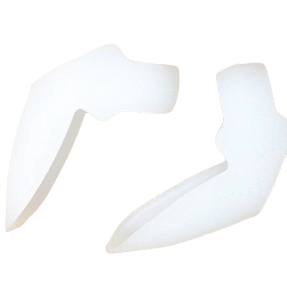 1 Pair Silicone Foot Care Gel Bunion Toe Separators Straightener Spreader Correctors Hallux Valgus Correction 2019