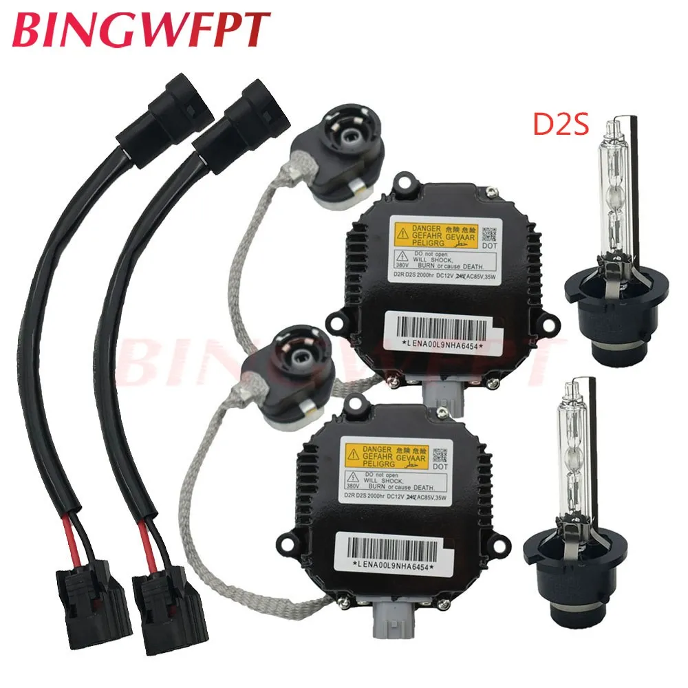 2x For Car D2S D2R 35W HID Xenon Blub Headlight Ballast Igniter Control Unit NZMNS111LANA 2847489904 For Nissan Infiniti M35 M45