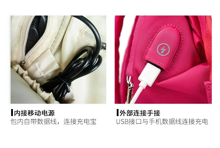 Upgrade shoulder Mummy bag Multi-function large capacity mother and baby bag Portable diaper backpack