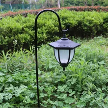 Открытый Солнечный газон лампа шестиугольной формы висячий двор светодиодный свет садовые солнечные светильники уличная лампа