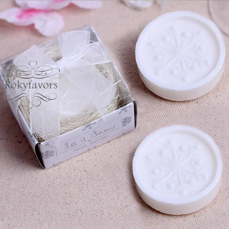 snowflak soap favors (3)