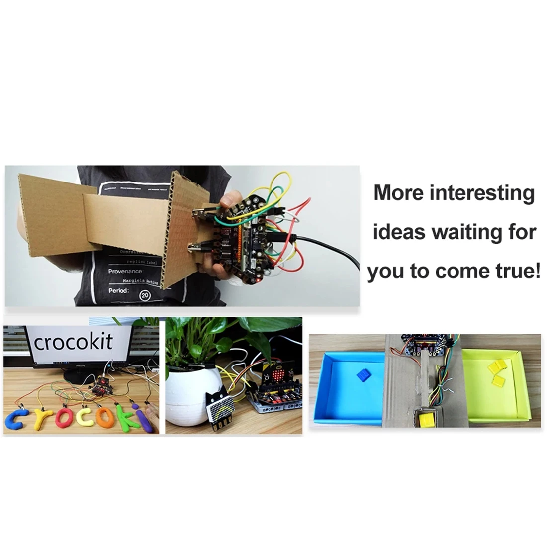 Placa de Expansão para Micro: Programa Quente Inteligente Robô Sensor Starter Kit Vapor Programação Educação Bit 24 Brinquedos programáveis