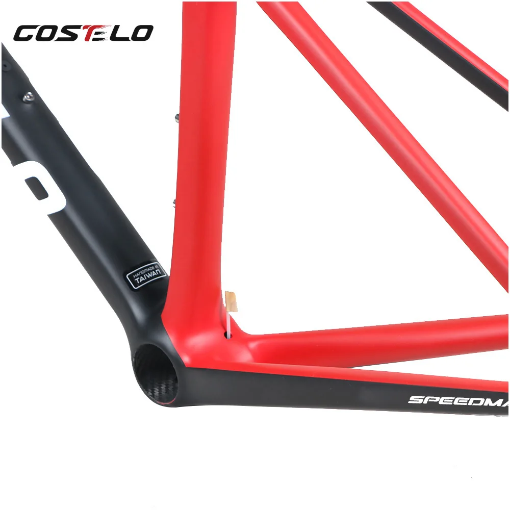 Best 2019 Costelo Speedmachine 3.0 ultra light 790g disc carbon fiber road bike cycling frame bicycle bicicleta frame  cheap frame 4