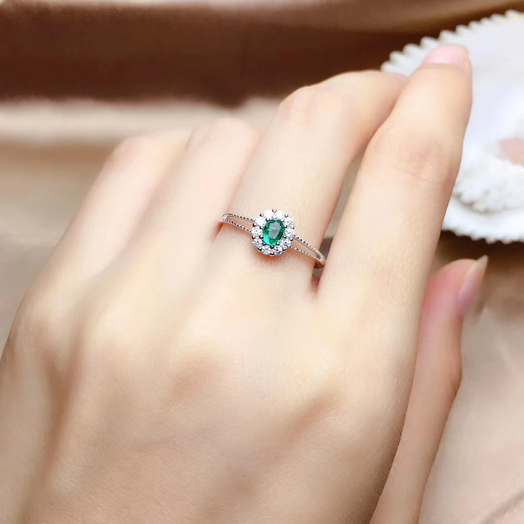 women ring red blue green color ruby sapphire emerald gem ring 925 silver certified natural gem girl birthday party gift date