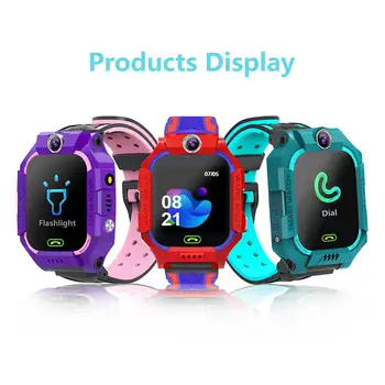 

Children's Smart Watch Waterproof 360 Degree Rotation Kid Smart Bracelet GPS Call Phone Watch Wristband for IOS Android
