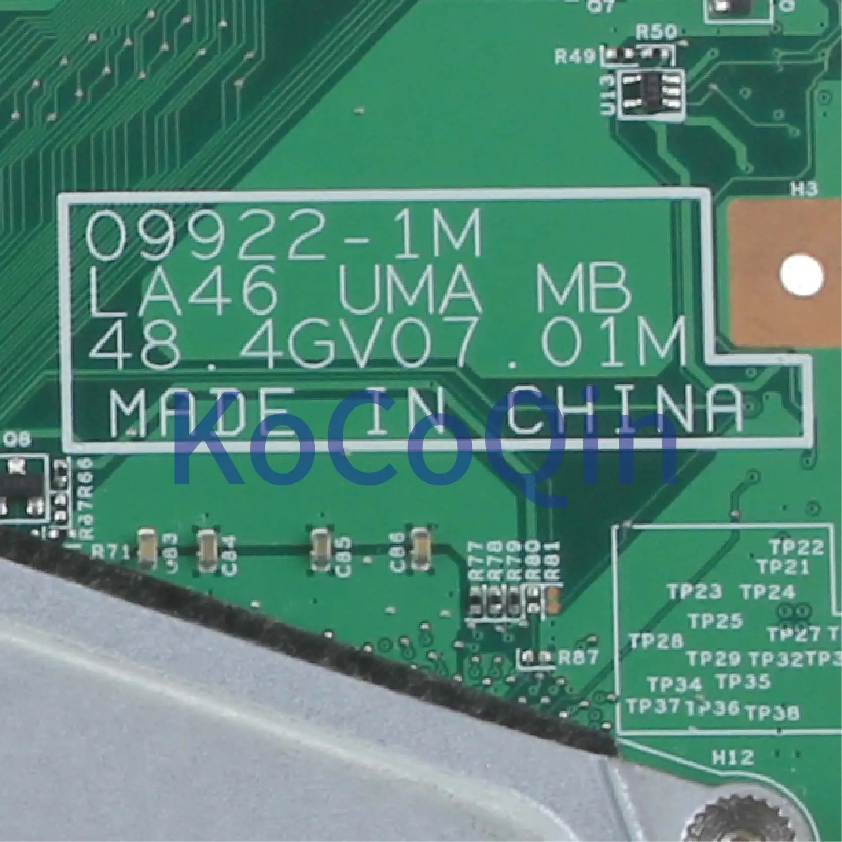 KoCoQin материнская плата для ноутбука LENOVO B460 материнская плата 09922-1M LA46 UMA MB 48.4gv0701m 11012145 HM55
