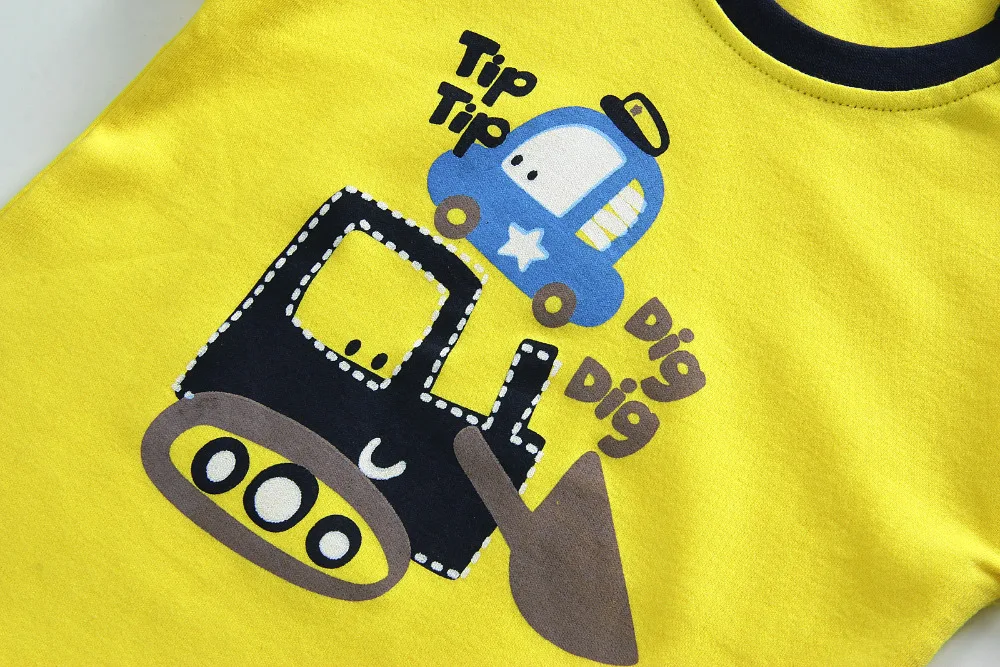 Осень 2020 одежда для маленьких мальчиков детские пижамы Топ с длинным рукавом и