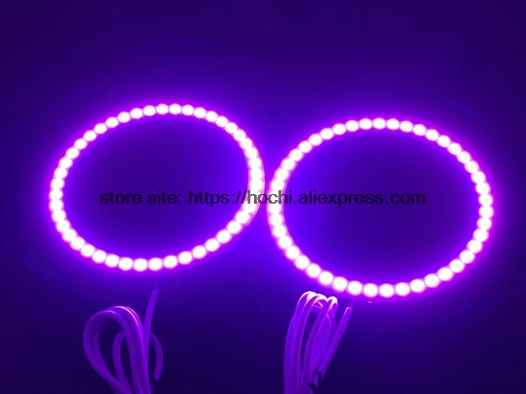 HochiTech RGB многоцветный светодиодный ангельские глазки набор ортопедических колец супер яркий стиль автомобиля для Infiniti QX50 2013
