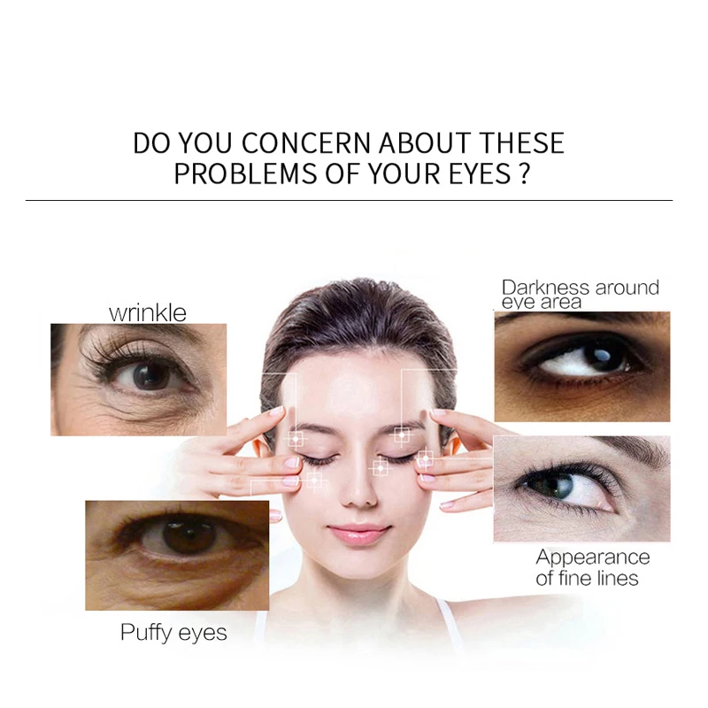 Circles Black Eye Remove Eye Skin Protect Mask For Wrinkle Skin Care Gold Crystal Eye Mask Eye Patches For Eye Care Dark TSLM1