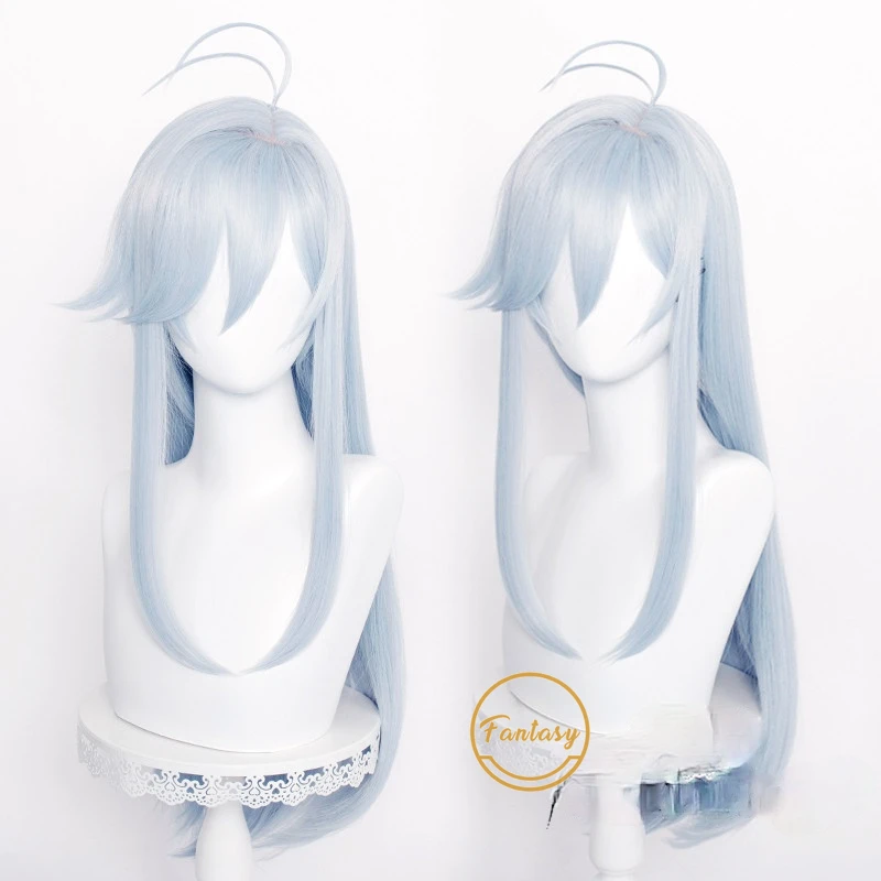 Vladilena Milize Anime 86-EightySix-Wig Long Purple Heat Resistant Synthetic Hair Hallowen Party Wigs + Free Wig Cap |