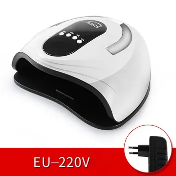 

120W Portable Quick Dry Nail Dryer Nail Phototherapy Machine ABS Infrared Induction LED Display Temperature Control Protection