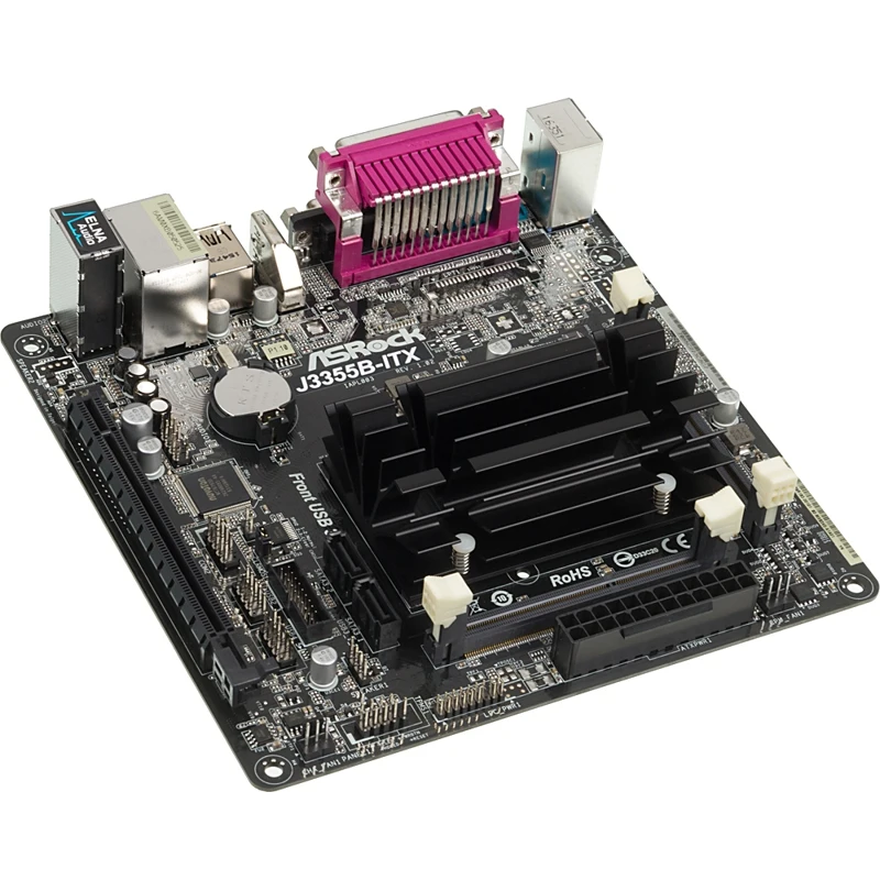 Материнская плата Asrock J3355B-ITX mini-ITX AC`97 8ch(7.1) GbLAN+VGA+HDMI