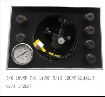 

hydraulic accumulator charging pressure nitrogen gas charging kit FPU-1 250bar inflatable tool 5/16-32UNF 7/8UNF