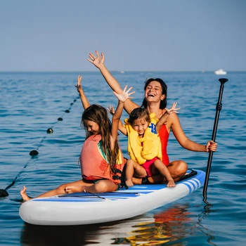 

Inflatable Paddle Boards Stand Up 10.5'x30 X6 ISUP Surf Control Non-Slip Deck St Gas Pressure: 12~15PSI