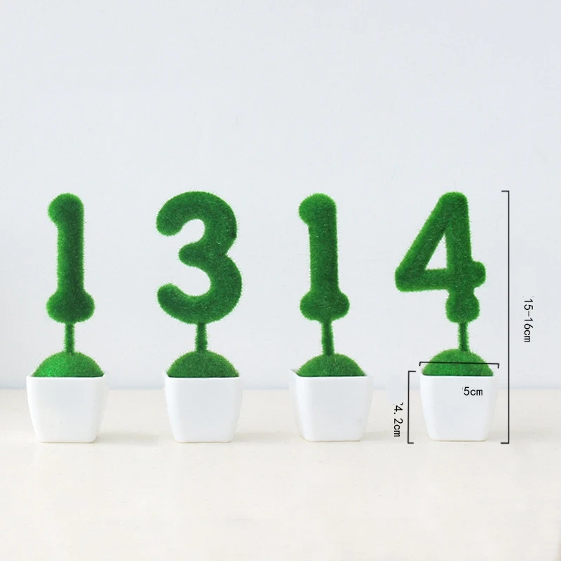 C 4pcs/pack Artificial Plant Pot Pendant Simulation Green Plant Fake Pots Hanging Ornaments Home Table Decor Supplies Fake Plant - Цвет: C