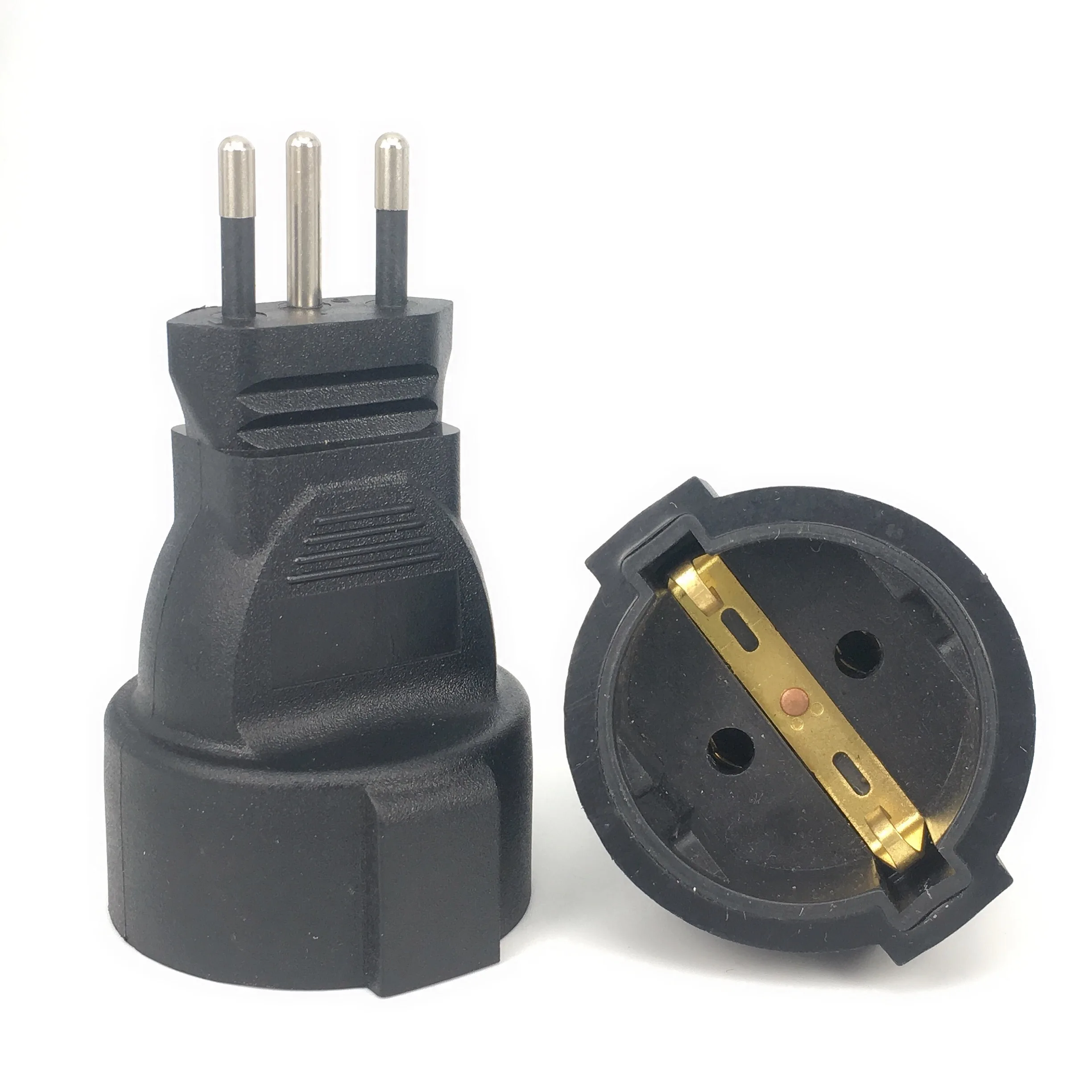 Ch To Eu,3 Pin Swiss Socket Adaptor Swiss Eu German Plug Adapter