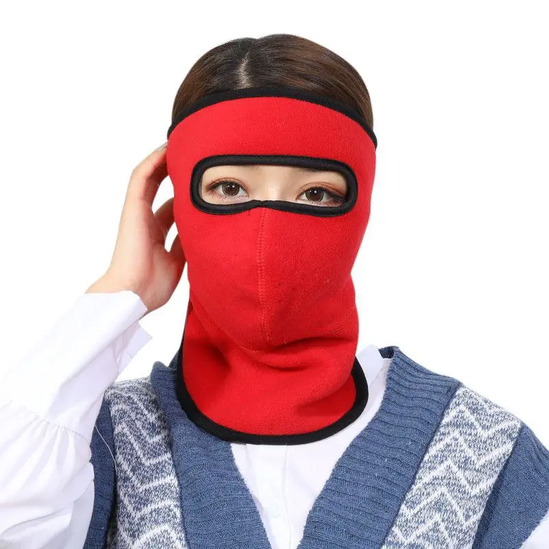 Дышащий ветронепроницаемый подшлемник для всего лица, ультратонкая маска для велоспорта, лыжная маска для защиты шеи, велосипедная маска