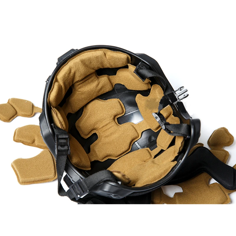 

Special MT helmet high slow rebound sponge + TPU + double faced flannel + EVA special memory sponge pad / protective pad tb1275