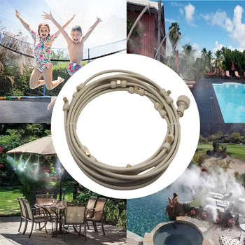 

6/9/12/m Atomizing spray head Cooling humidifier Trampoline Waterpark Sprinkler Best Outdoor Summer Toys For Kids Outside