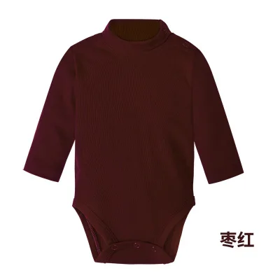 Одежда для маленьких детей ясельного возраста ползунки - Цвет: wine red