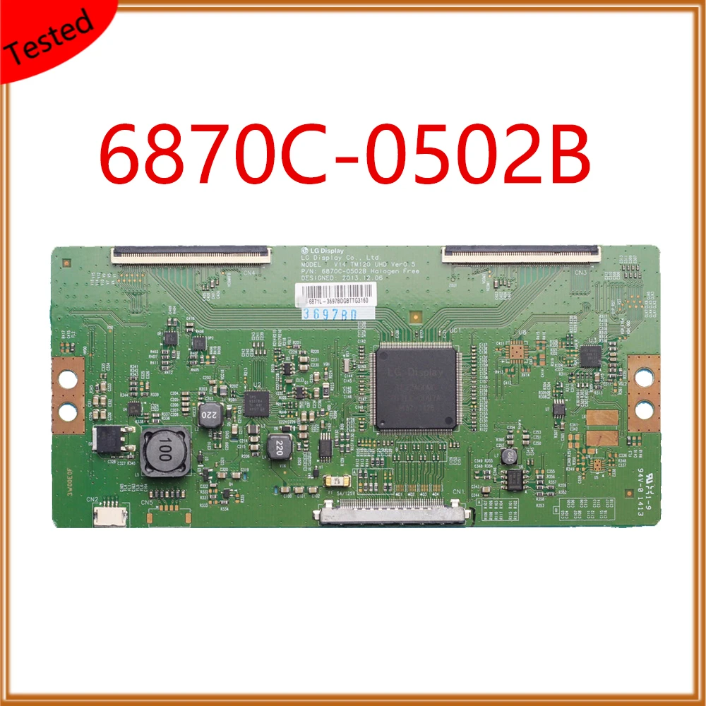 6870C 0502B T con плата V14 TM120 UHD Ver0.5 LG TV Card профессиональная тестовая оборудование для дисплея Con Board 0502B|Печатные