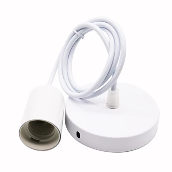

Retro E27 pendant lamp holder with 1M cable ceiling socket pendant lamp holder for pendant lamp pendant lamp (no bulb)