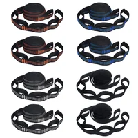 2pcs Hammock strap Outdoor Camping Hammock Garden Swing Straps Rope High Strength Tree Hanging Load-Bearing Strap Rope 2