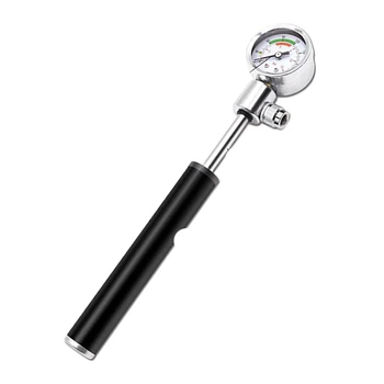 

210 PSI Portable Bicycle Pump with Air Pressure Gauge Pump Manual Air Pump Ball Tire Inflator