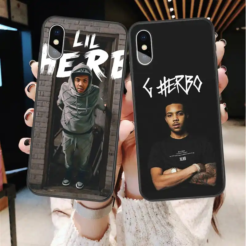 G Herbo Silicone Phone Case Cover For Iphone Xs 8 8plus 7 7 Plus 6