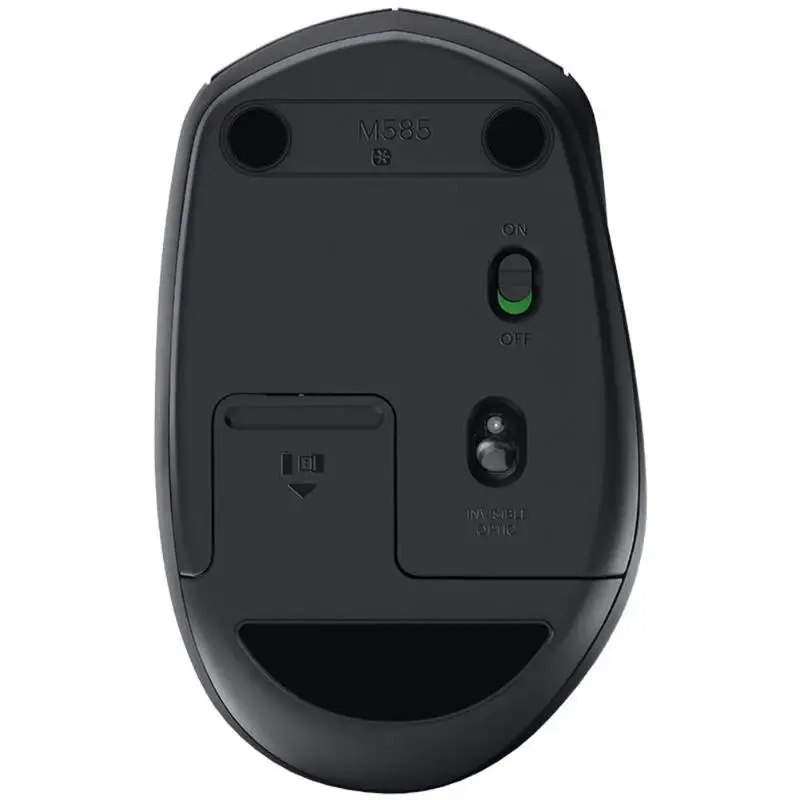 Logitech M585 Bluetooth 2.4GHz Wireless Mouse Unifying Flow Optical Silent Mouse 1000DPI 7 Buttons Office Mice for PC Computer