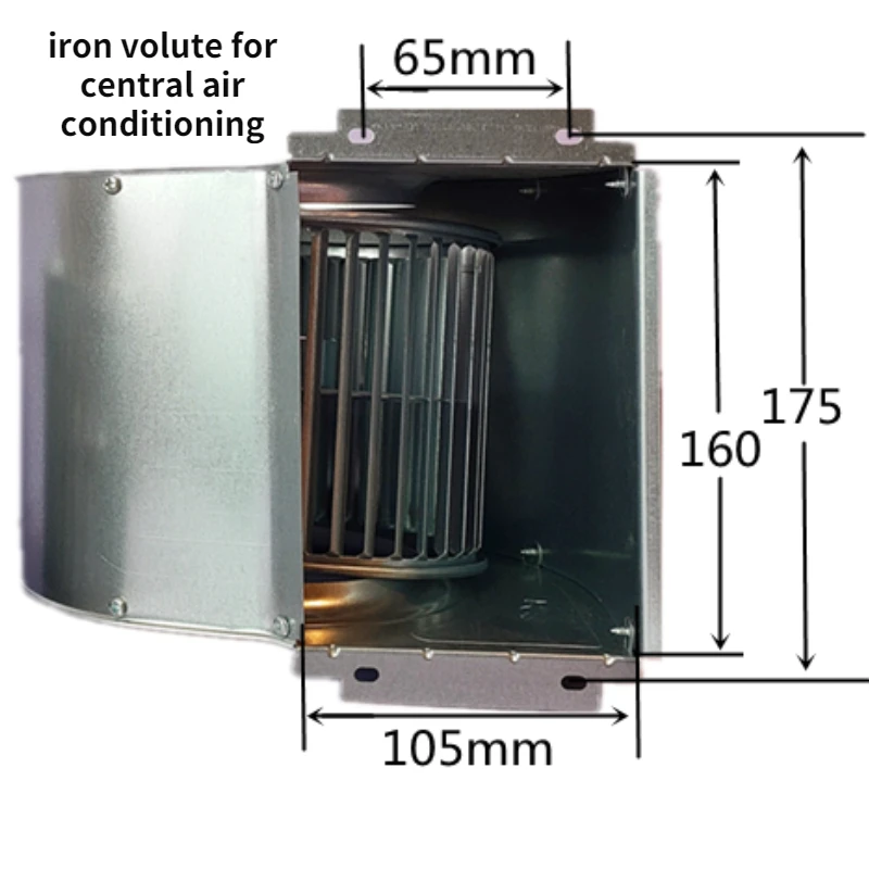 1 шт. железная воздуходувка для кондиционера вентиляторный колёс центрального