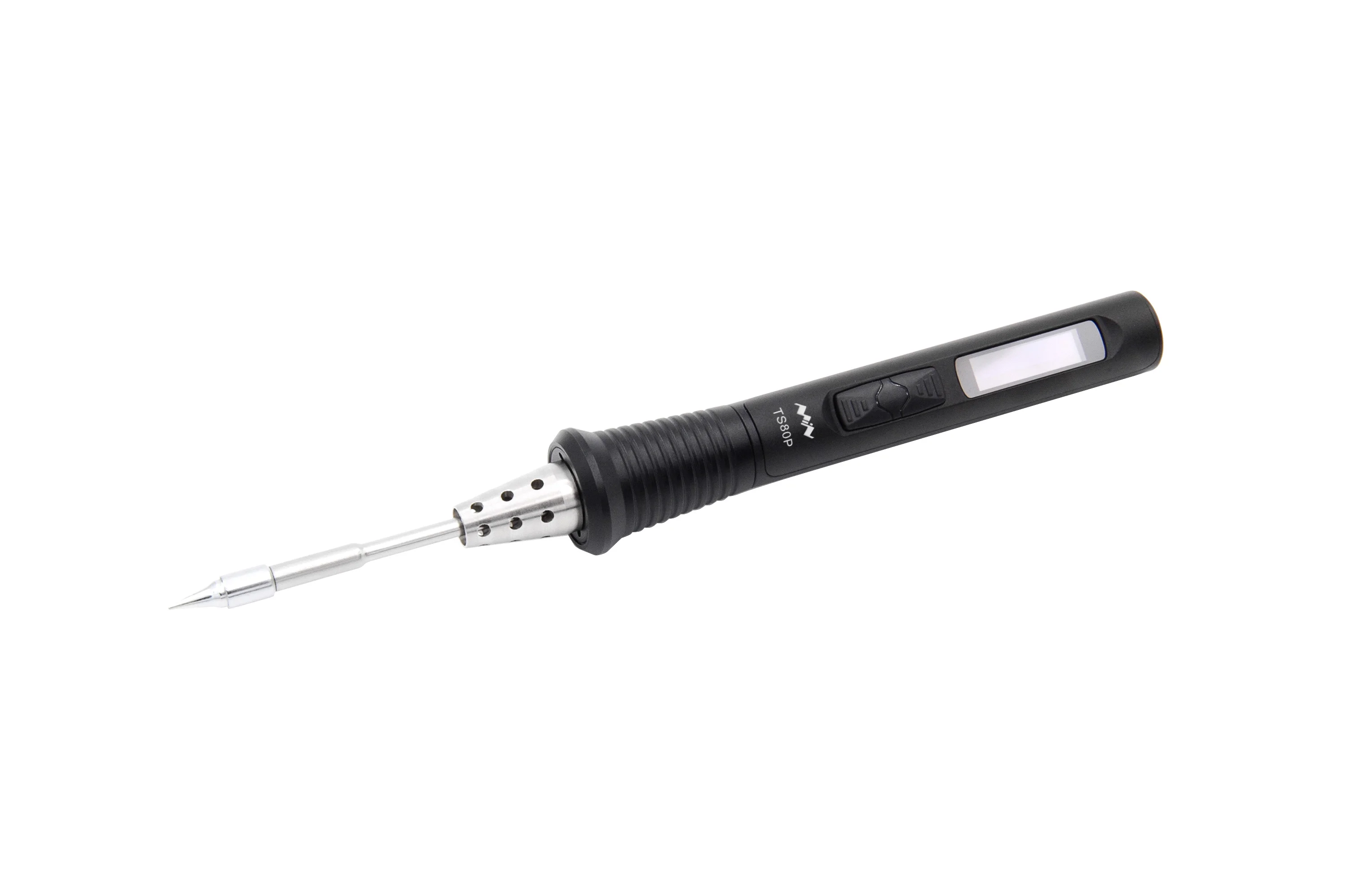 TS80P Mini Smart Portable Digital Soldering Iron Tool Adjustable Temperature OLED Display With 30W Original Power 3
