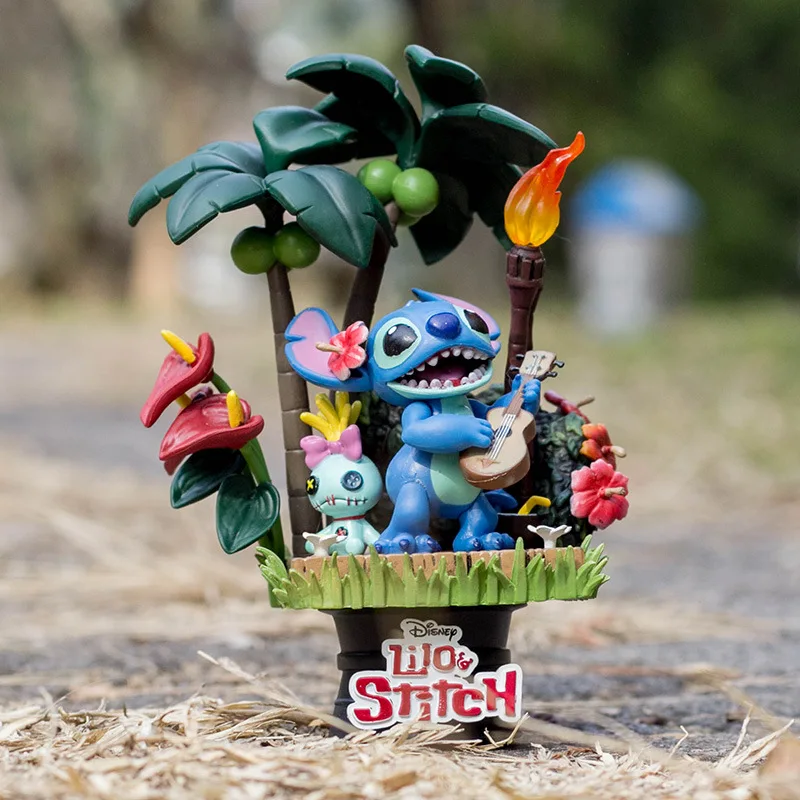 Фигурки героев мультфильма Disney Лило Стич куклы фигурки коллекционные модели