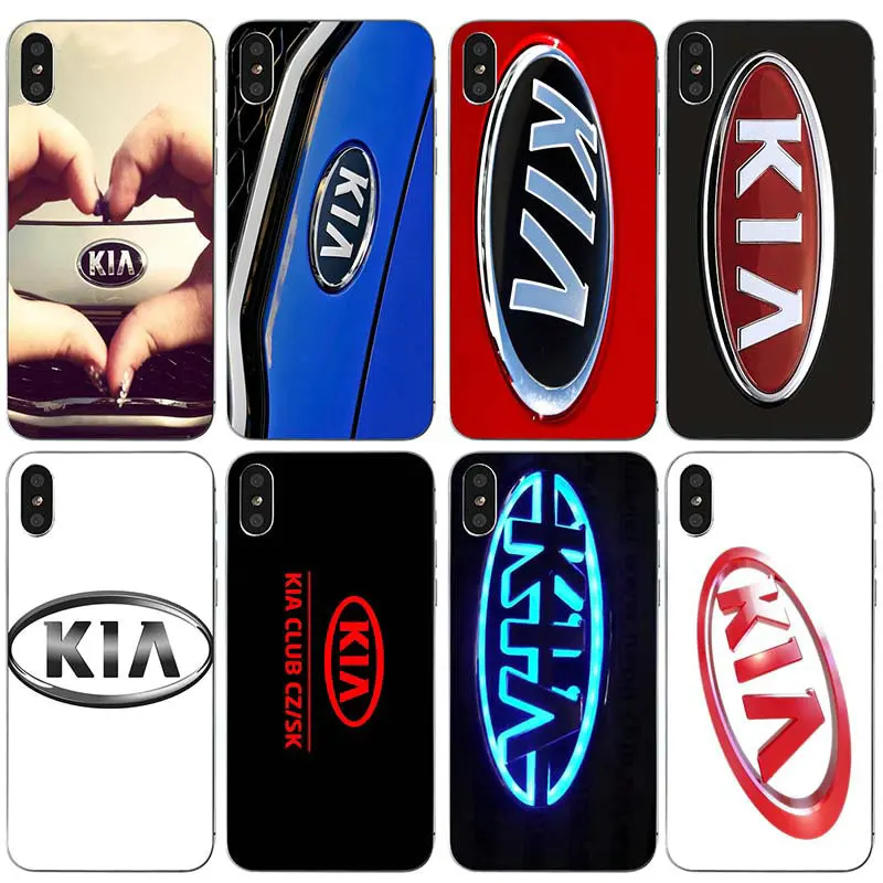 

Singer Soft Silicone TPU Phone Cases for iPhone X XR XS Max 8 8Plus 7 7Plus 6 6S 6Plus 6SPlus 5 5S SE 4 4S Love Kia Logo Korean