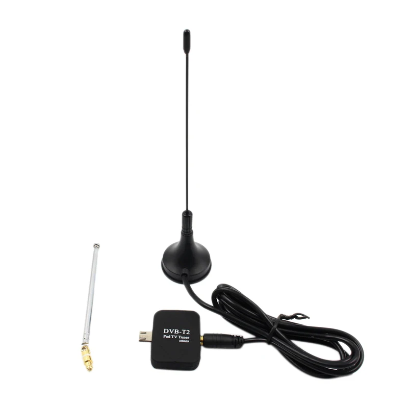 Dvb-t2 Tv Antenna Receiver Digital Micro-usb Tuner For Android Mobile Phone  Pad Hd Tv Stick With Dual Antenna - Computer Cleaners - AliExpress