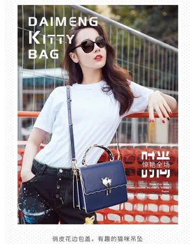

2020 New Style Women's Leather Bags Portable Fashion Shoulder Bag Women's Bag Women's Bag Luxury Atmosphere
