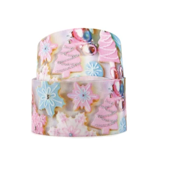 

David accessories Christmas 50Y 38mm Grosgrain Ribbon Fabric DIY Wrapping/Party/Hair Bow Decoration Art Sewing,50Yc8392