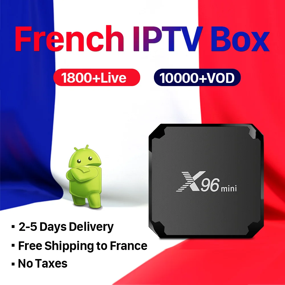 IP tv Франция Бельгия X96 Мини Смарт Android 7,1 коробка S905W 1 год QHD tv IP tv подписка французский IP tv Арабский Алжир Катар IP tv