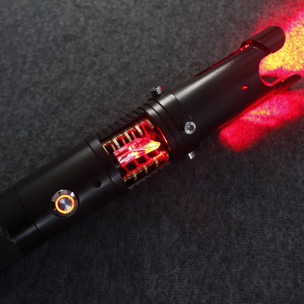 Ydd Killer Saber base lit high quality metal hilt complete heavy dueling FOC lightsaber with bright light and loud sound