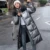 женщины X-long oversize синие пуховики толстые повседневные с меховым эполетом 2021 зимние женские пуховики с капюшоном твердые piumini donna