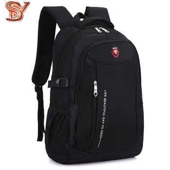 

Men's Waterproof Backpack Business Oxford 15.6" Men Laptop Bag Travel bag pack Backpack College Student School Bag for male 2019