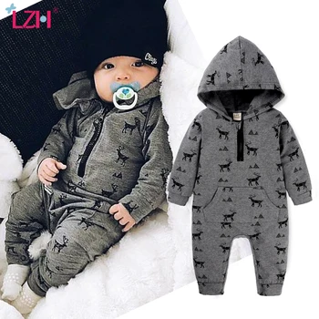 

Baby Rompers 2019 Spring Winter Newborn Baby Clothes For Baby Boys Girls Jumpers Christmas Costume Kids Infant Clothing 0-2 Year