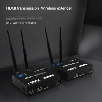 

5GHz Wireless HDMI Extender Transmitter Receiver Video Converter 200M Wireless Wifi HDMI Sender Transmission For DVD PC to TV