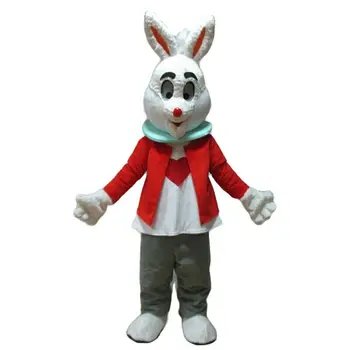 

Rabbit Mascot Costume Suits Cosplay Party Game Dress Outfits Clothing Advertising Promotion Carnival Halloween Xmas Easter Adult