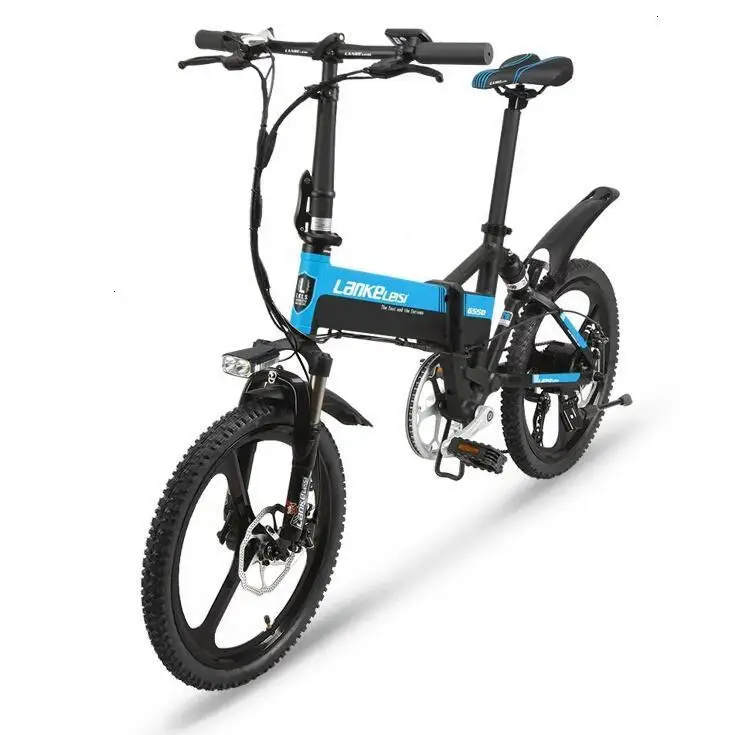 20" G550-S Folding Electric Bicycle Super Stable 400W Electric Bike 48V/13A Removable High Cap