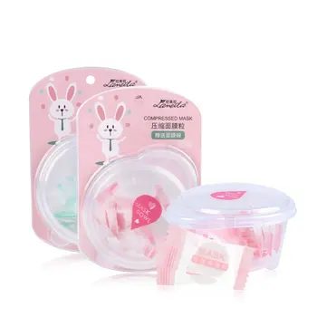 

Skin Care DIY Facial Face Compressed Mask Paper Tablet Masque Treatment Natural Cellulose Fiber Paper for Facail Mask