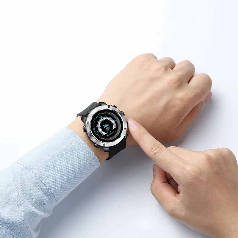 SKMEI 3D UI цифровой Смарт часы Для мужчин спортивные Smartwatch сердечного ритма калорий